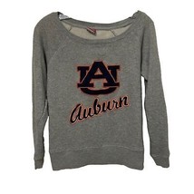 Colosseum Athletics Grey Auburn University Sweatshirt Top Womens Size Medium - £13.27 GBP