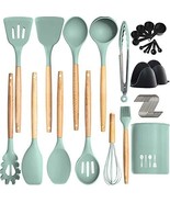 Silicone Kitchen Utensils Spoon Spatula Cooking+BAKING Set- 16 Pcs Non-S... - $84.14