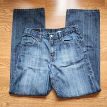 Levi&#39;s Jeans Women&#39;s Size 10 Mis L 577 Lower Rise Loose Fit Vintage Blue Pants - £14.78 GBP