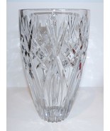EXQUISITE LARGE WATERFORD CRYSTAL WESTBROOKE BEAUTIFULLY CUT 10 1/4&quot; VASE - £109.54 GBP