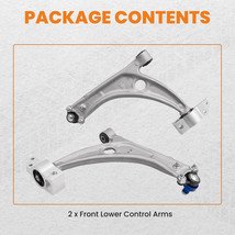 2x Front Lower Control Arm + Ball Joints for Volkswagen Tiguan 2009-2013 K620589 - £100.27 GBP