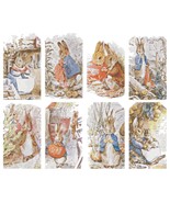 counted cross stitch pattern eight scene bunny B. Potter 322x268 stitches BN943 - $3.99