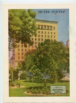 Hotel Cortez Menu El Paso Texas 1947 Affiliated National Hotel E Boone Covers - £78.03 GBP