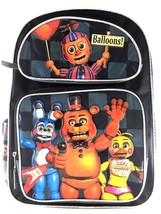 Balloons by Five Nights at Freddys Large Backpack 16&#39;&#39; inches Boys School Book - £29.60 GBP