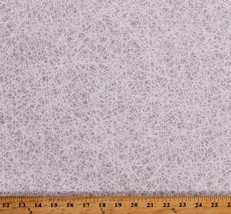 Cotton Ice Rink Cracked Ice Look Patrick Lose White Fabric Print By Yard D385.28 - £7.99 GBP