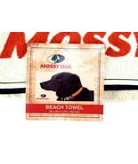 Mossy Oak Beach Towel Black Labrador Retriever 30x60&quot; Hunting Dog New - £22.59 GBP
