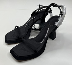 Alexander Wang NWOB shannan black 37/6.5 high heels sf - £388.74 GBP