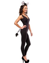 Morris - Zebra Kit - Costume Accessory - Headband/Tail - Black/White - One Size - £8.59 GBP
