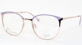 OTP-119 M207 Mat Lilas / Brillant or Rose Lunettes 52-19-140mm - $105.93