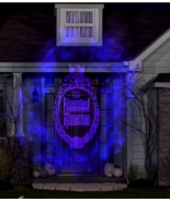 Gemmy Disney&#39;s Haunted Mansion Projector Logo Purple Light Animated Hall... - £45.96 GBP