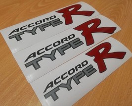 Side Panels - Accord Type R - h22 b18 k20 b16 Reproduction Decal / Stickers - $15.00
