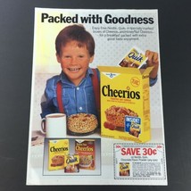VTG Retro 1987 Nestle Quick Chocolate Flavor Powder Milk Print Ad Coupon - £14.97 GBP