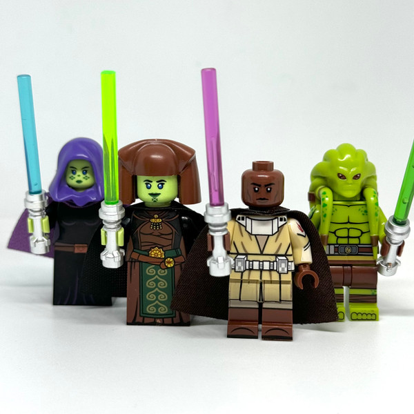Clone Wars 2003 Jedi Bundle Luminara Unduli Barriss Offee Kit Custom Min... - $35.65