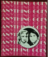 ANYTHING GOES - GINGER ROGERS / SID CAESAR THEATRE PLAY PROGRAM - MINT M... - $15.00