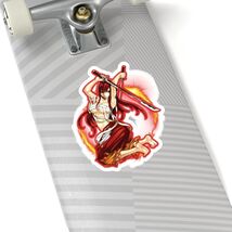 Waifu Girl Erza Warrior Ecchi  Fairy Tail Anime Kiss-Cut Sticker Decal - $5.98+