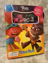 DreamWorks Trolls World Tour Tattle Tales Storybook &amp; 4 Figurine Play Kit - $12.22