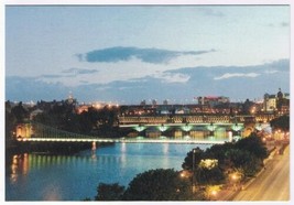 Postcard Bridges Over The Clyde Glasgow Scotland UK 4.5 x 6.5 - £2.26 GBP