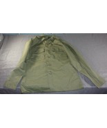 1978 VIETNAM ERA OG-507 OLIVE GREEN UTILITY POLY/COTTON MAN&#39;S SHIRT 14.5... - €26,44 EUR