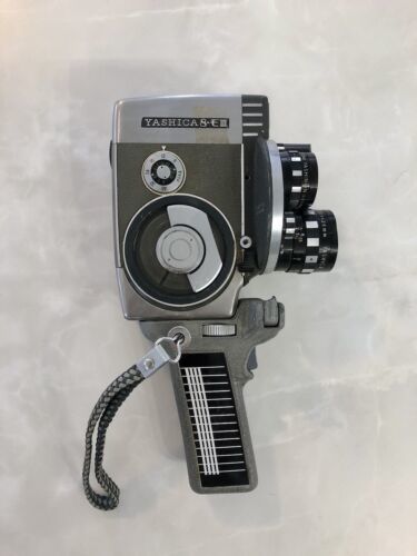 Primary image for Vintage Yashica 8-E III Film Movie Camera with Pistol Grip Handle - Not tested