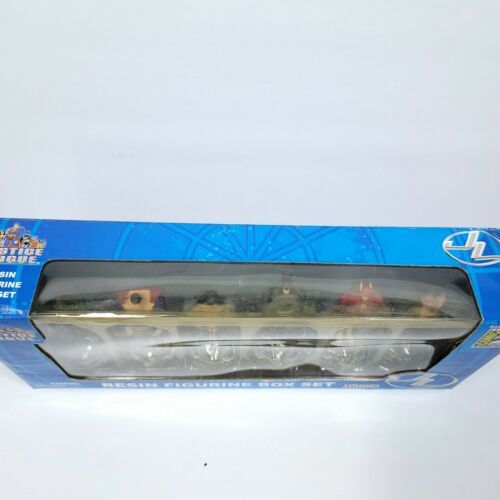 Justice League Resin Figurine Box Set SDCC 2005 Special Edition Box Dent NEW DC Item image 6