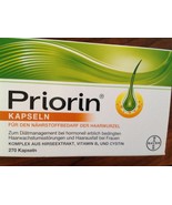 Priorin JUMBO BOX 270 caps made in Germany bayer hair loss growth regrow... - £117.97 GBP