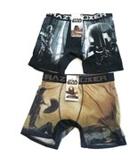 Star Wars The Mandalorian &amp; Darth Vader Crazy Boxer Briefs Mens Medium L... - £13.96 GBP