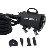 Motorcycle &amp; Car Dryer with 14 Foot Flexible Hose &amp; Wheels - for Auto De... - £152.37 GBP