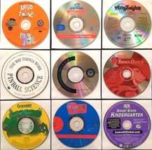 KIDS LOT #13 1998-1999 - 9 Vintage Win/Mac-CDs - $12.98