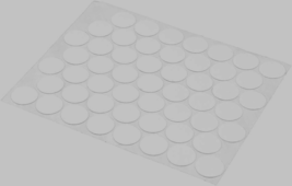 Screw Hole Cover 9/16&quot; D X 0.3&quot; L Plastic, White 53-PK - Prime-Line KD 1... - $18.16 MXN