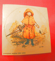 Vintage Crik Crok HOLLY HOBBIE Late Rain Chip Promo Sticker-
show original ti... - £10.23 GBP