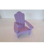 American Girl Bitty Baby Bear Tropical Waves Adirondeck Pool Chair Laven... - $25.44 CAD