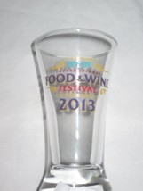 Disney Food & Wine 2013 Festival Tall Shot Glass - $23.71