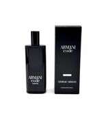 ARMANI CODE PARFUM SPRAY 15 ml. 0.50 fl.oz. MINIPERFUME NEW - $22.00