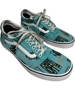 Vans Ward Blue Scuba Black Logo Mix Skate Shoes VN0A38DMVH5 mens 10.5 - €26,84 EUR