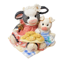Marys Moo Moos Cow Figure Cookies Are For Sharing 627739 Pig Cookies Picnic Vtg - £12.36 GBP