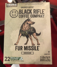 Black Rifle Coffee Fur Missile Blend Kcups 22CT - £20.47 GBP