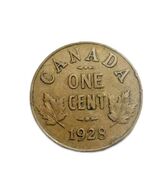 1928 Canada Small One Cent Coin Circulated VG - €1,39 EUR