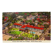 Postcard Princess Issena Hotel Inn &amp; Cottages Daytona Beach Florida Chrome - £5.41 GBP