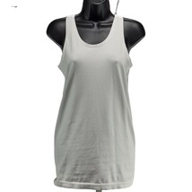 ATHLETA Top Athletic Cotton Sleeveless White Women&#39;s Size L - $256.80 MXN