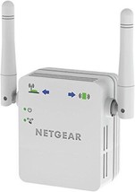 NETGEAR N300 WLAN WiFi RANGE EXTENDER White 300MBIT/S 1X LAN WPS NEW In ... - $26.72