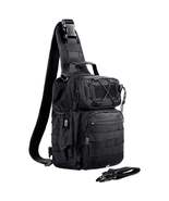FR Fashion Co. 11&quot; Men&#39;s 4-Way Carrying Tactical Crossbody Sling Bag - £23.97 GBP