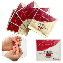 100 Pc Individually Wrapped Acetone Wipes Nail Polish Remover Pads Fingernails - $33.99