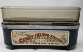 Sunbeam Coney Island Steamer Frank&#39;N Bun No Metal Tray - £22.50 GBP
