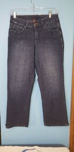 Jag Jeans Women’s Size 4P Low Rise Bootcut Medium Wash Embroidered Stretch - $14.36