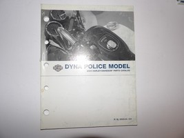 2004 Harley-Davidson Dyna Police Models  Parts Catalog 99544-04 - $464.25 MXN