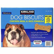 Un branded Kirkland Signature Chicken Meal &amp; Rice Formula Dog Biscuits, ... - £30.64 GBP