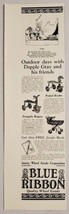 1926 Print Ad Blue Ribbon Wheel Toys Pedal Brake, Baby Doll Buggy Kokomo,Indiana - £9.23 GBP
