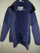 Columbia Sportswear Company Women’s Navy-Blue Double Whammy Zip Jacket S... - $17.99