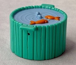 Fisher Price Little People FISH POND BARREL Replacement Piece Goldfish P... - $10.58