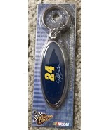 NASCAR Jeff Gordon Signed #24 Chrome Key Chain Action Sports Driver Coll... - $188.16 MXN